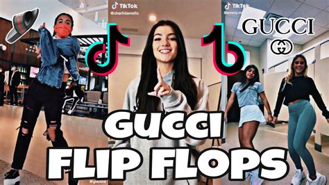 traduzione gucci flip flops|Gucci Flip Flops tiktok song.